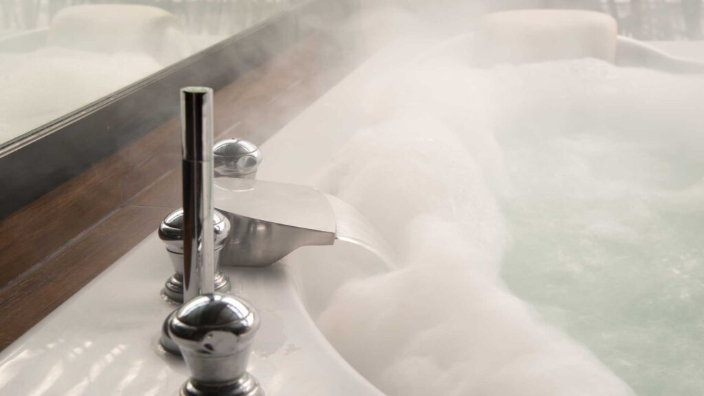 Monitor The Hot Tub in winterize.