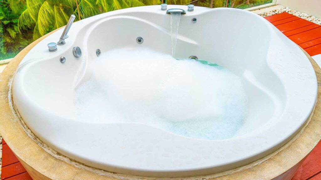 jucuzzi hot tub water refill