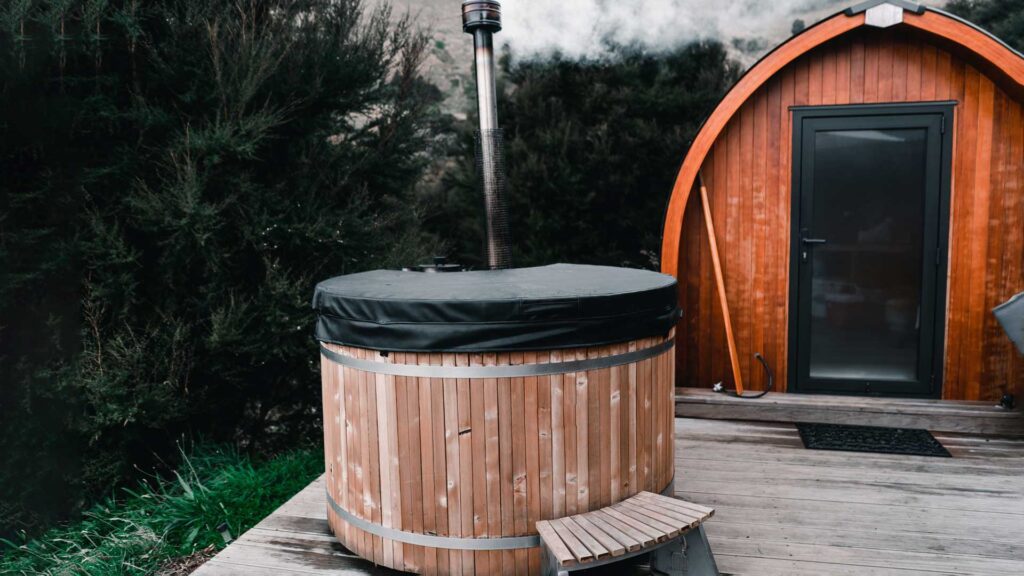 hot tub keep it covered in home.