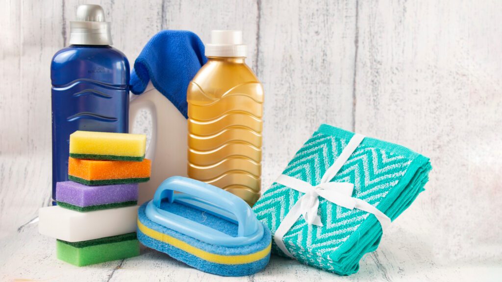 Hot tub cleaning products